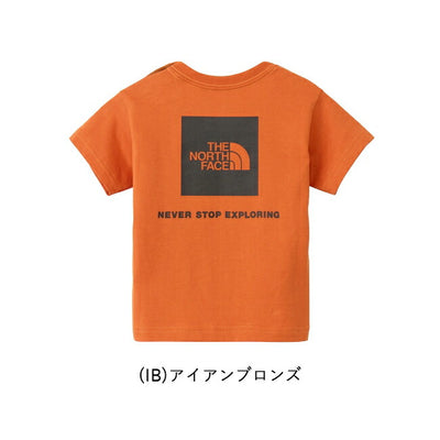 THE NORTH FACE ザ・ノース・フェイス B S/S Back Square Logo Tee ベビーショートスリーブバックスクエアロゴティー NTB32538