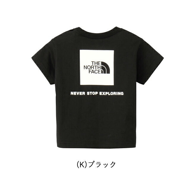 THE NORTH FACE ザ・ノース・フェイス B S/S Back Square Logo Tee ベビーショートスリーブバックスクエアロゴティー NTB32538