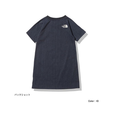 THE NORTH FACE ザ・ノース・フェイス G Stretch Denim Mountain Onepiece ガールズストレッチデニムマウンテンワンピース NTG12218