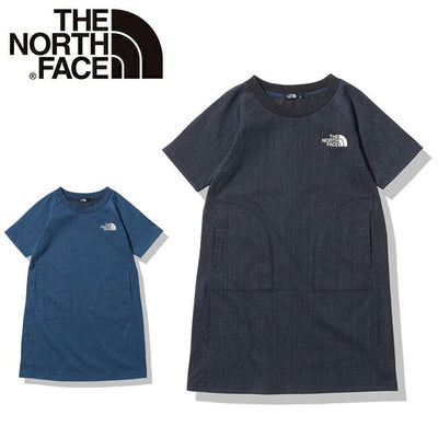 THE NORTH FACE ザ・ノース・フェイス G Stretch Denim Mountain Onepiece ガールズストレッチデニムマウンテンワンピース NTG12218