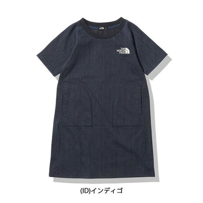 THE NORTH FACE ザ・ノース・フェイス G Stretch Denim Mountain Onepiece ガールズストレッチデニムマウンテンワンピース NTG12218