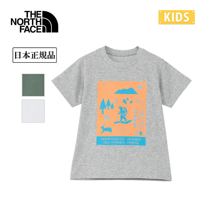THE NORTH FACE - トドラーショートスリーブシレトコトコティー