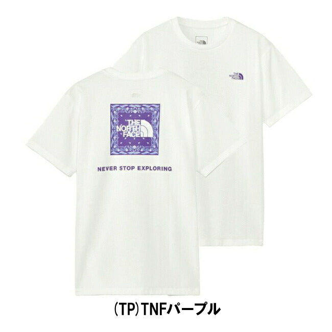 THE NORTH FACE ザ・ノース・フェイス S/S Bandana Square Logo Tee ショートスリーブバンダナスクエアロゴティー NTW32446