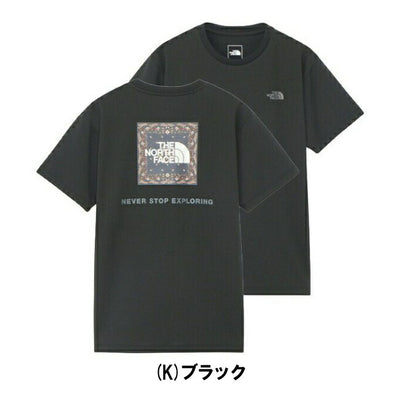 THE NORTH FACE ザ・ノース・フェイス S/S Bandana Square Logo Tee ショートスリーブバンダナスクエアロゴティー NTW32446