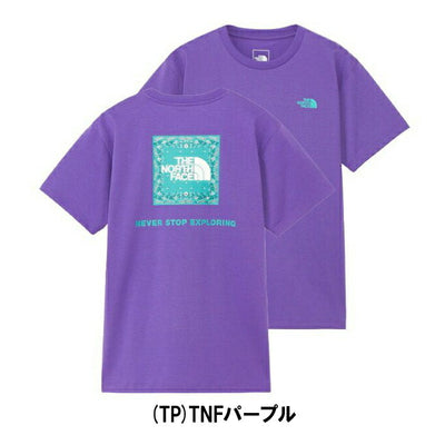 THE NORTH FACE ザ・ノース・フェイス S/S Bandana Square Logo Tee ショートスリーブバンダナスクエアロゴティー NTW32446