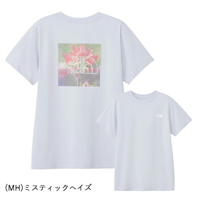 THE NORTH FACE ザ・ノース・フェイス S/S ES Flower Box Logo Tee ショートスリーブイーエスフラワーボックスロゴティー NTW32583