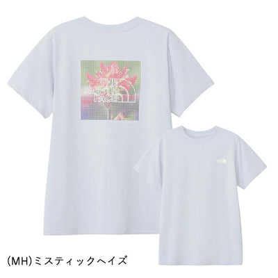 THE NORTH FACE ザ・ノース・フェイス S/S ES Flower Box Logo Tee ショートスリーブイーエスフラワーボックスロゴティー NTW32583