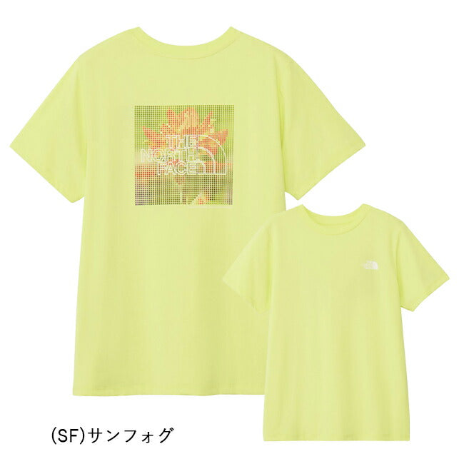 THE NORTH FACE ザ・ノース・フェイス S/S ES Flower Box Logo Tee ショートスリーブイーエスフラワーボックスロゴティー NTW32583