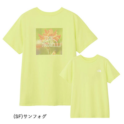 THE NORTH FACE ザ・ノース・フェイス S/S ES Flower Box Logo Tee ショートスリーブイーエスフラワーボックスロゴティー NTW32583