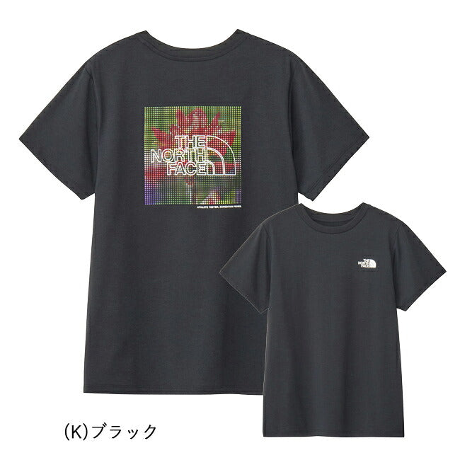 THE NORTH FACE ザ・ノース・フェイス S/S ES Flower Box Logo Tee ショートスリーブイーエスフラワーボックスロゴティー NTW32583