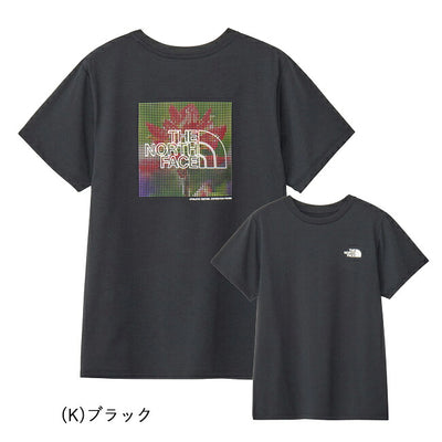 THE NORTH FACE ザ・ノース・フェイス S/S ES Flower Box Logo Tee ショートスリーブイーエスフラワーボックスロゴティー NTW32583