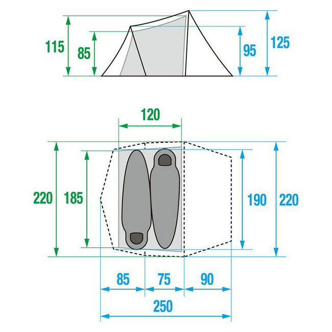 THE NORTH FACE ザ・ノース・フェイス Evacargo 2 エバカーゴ2 NV22323