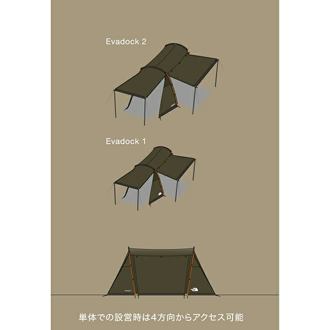 THE NORTH FACE ザ・ノース・フェイス Evadock 2 エバドック2 NV22414