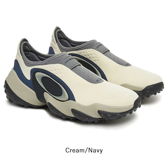 オークリーEDGE ICON　FOF100539　CREAM/NAVY26.0㎝ OAKLEY オークリー Oakley Edge Icon エッジアイコン FOF100539