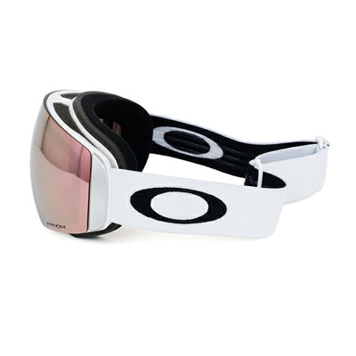 OAKLEY オークリー Flight Deck M フライトデッキ Matte White Prizm Snow Rose Gold Iridium OO7064-C9