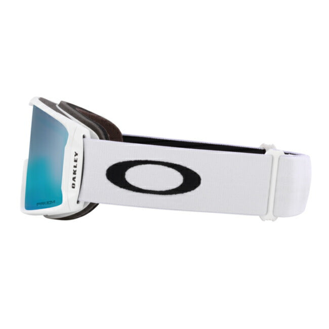2025 OAKLEY オークリー Line Miner L ラインマイナー Matte White Prizm Sapphire Iridium OO7070-73