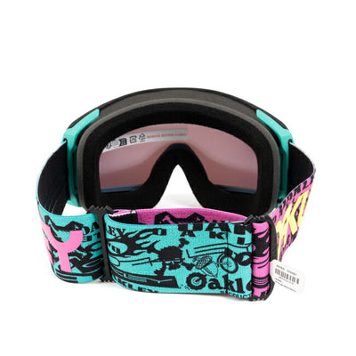 2025 OAKLEY オークリー Line Miner L ラインマイナー Pink Logo Collage Prizm Rose Gold Iridium OO7070-H5