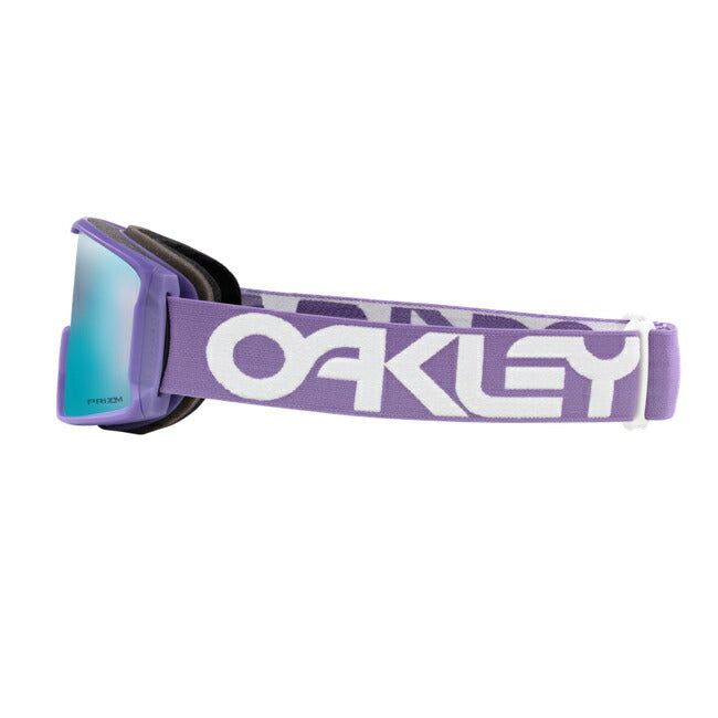 2025 OAKLEY オークリー Line Miner M ラインマイナー Matte B1B Lilac Prizm Sapphire Iridium OO7093-81