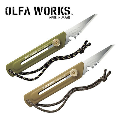 OLFA WORKS オルファワークス 替刃式ブッシュクラフトナイフ BK1 OW-BK1