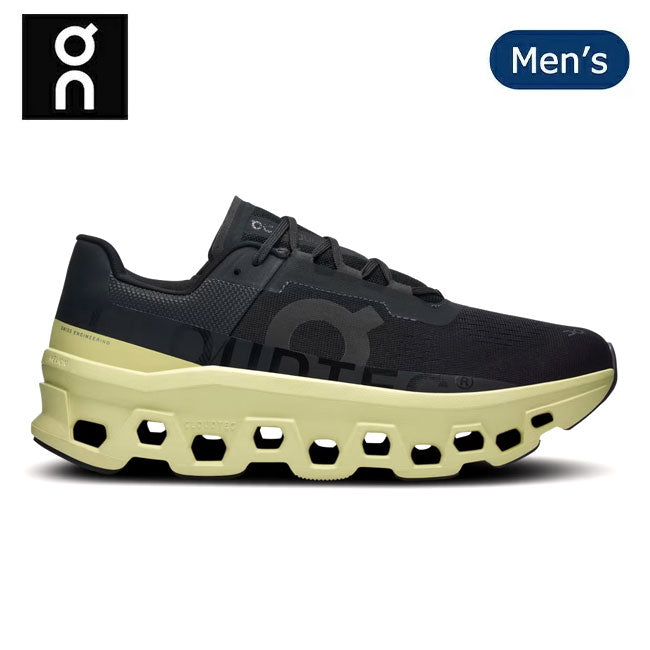 On オン Cloudmonster クラウドモンスター Black/Acacia 61.97727
