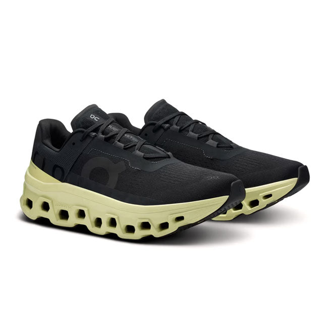 On オン Cloudmonster クラウドモンスター Black/Acacia 61.97727