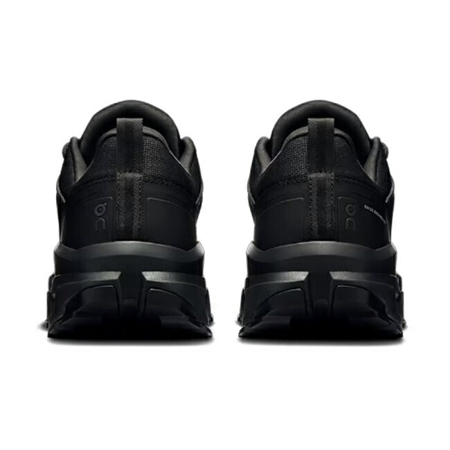 On オン Cloudrock Low Waterproof クラウドロックローウォータープルーフ Black/Black 3MF10251043
