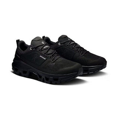 On オン Cloudrock Low Waterproof クラウドロックローウォータープルーフ Black/Black 3MF10251043