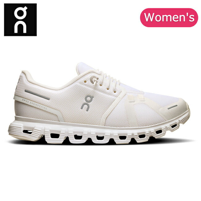 On オン Cloud 6 クラウド6 White/White 3WF10061200