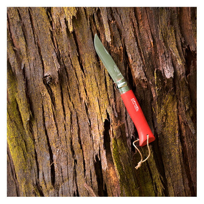 OPINEL オピネル ステンレススチール No.07 革紐付き Colorama 4140/4141