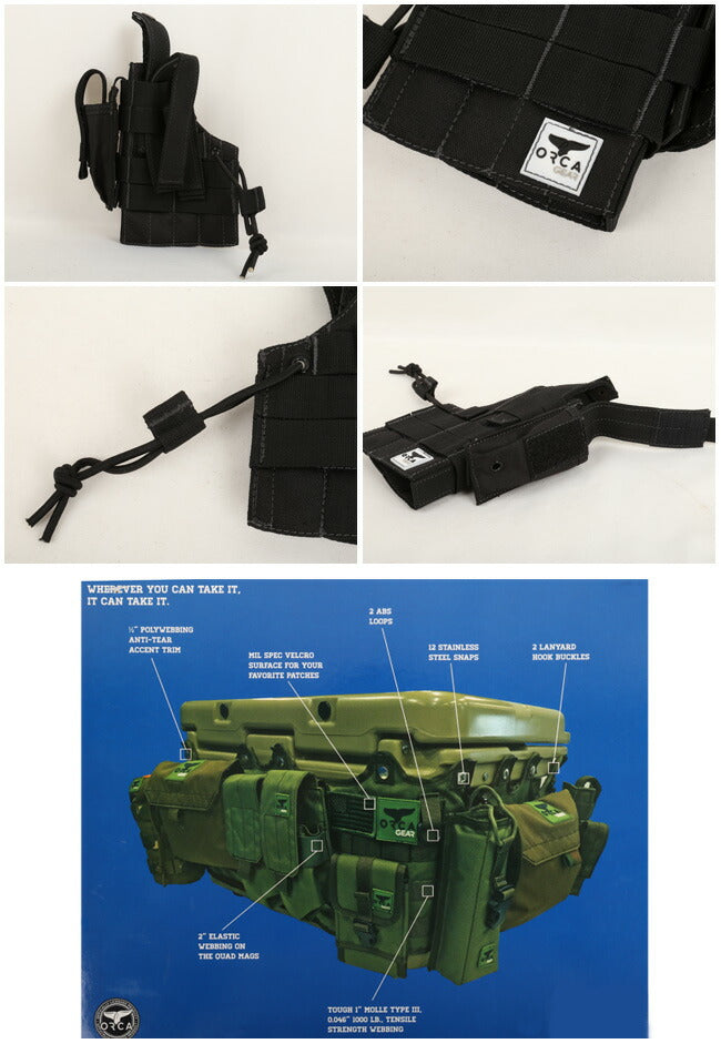 ORCA オルカ ホルダー Pistol HolderクーラーBOX グッズ バーベキュー アウトドア