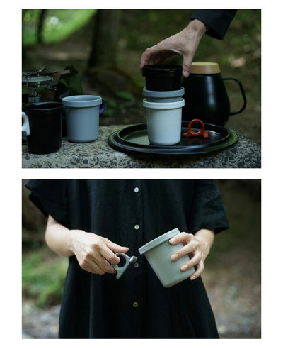 ovject オブジェクト ほうろうフックマグ 360ml O-EFM