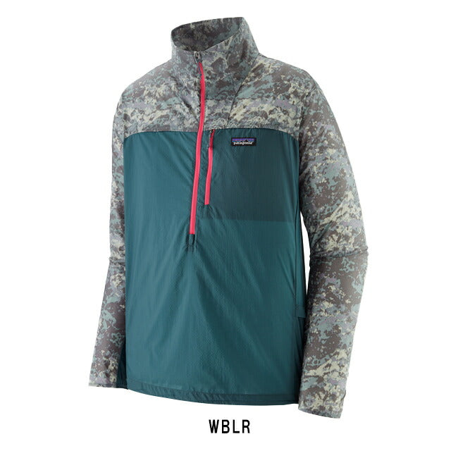 Patagonia パタゴニア M's Houdini Stash 1/2 Zip P/O メンズフーディニスタッシュ1/2ジッププルオーバー 23410