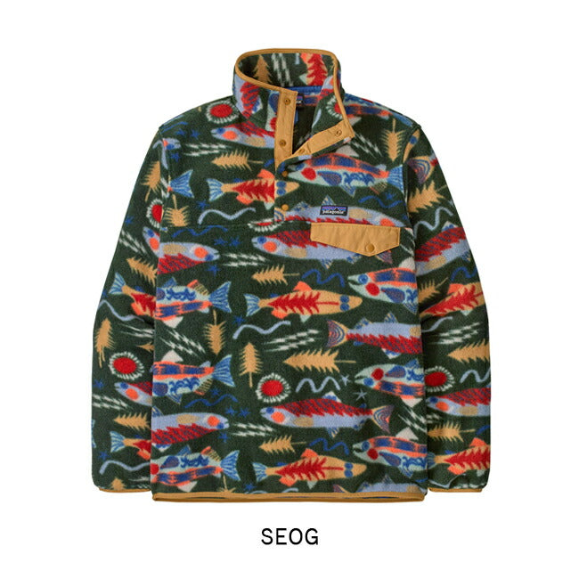 Patagonia パタゴニア M's L/W Synch Snap-T P/O メンズ ライトウェイト シンチラ スナップT プルオーバー 25551