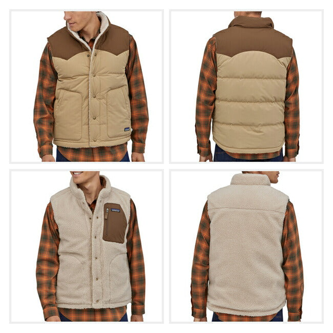 Patagonia パタゴニア M's Reversible Bivy Down Vest メンズリバーシブルビビーダウンベスト 27588