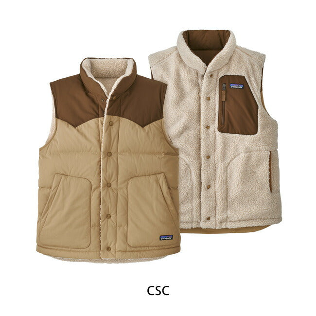 Patagonia パタゴニア M's Reversible Bivy Down Vest メンズリバーシブルビビーダウンベスト 27588