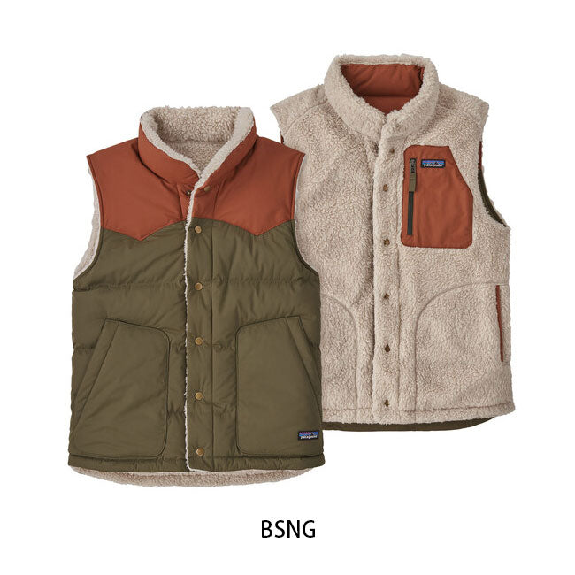 Patagonia パタゴニア M's Reversible Bivy Down Vest メンズリバーシブルビビーダウンベスト 27588