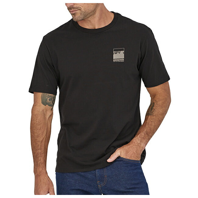 Patagonia パタゴニア M's Alpine Icon Regenerative Organic Certified Cotton T-Shir メンズアルパインアイコンリジェネラティブオーガニックコットンTシャツ 37400