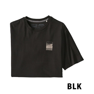 Patagonia パタゴニア M's Alpine Icon Regenerative Organic Certified Cotton T-Shir メンズアルパインアイコンリジェネラティブオーガニックコットンTシャツ 37400