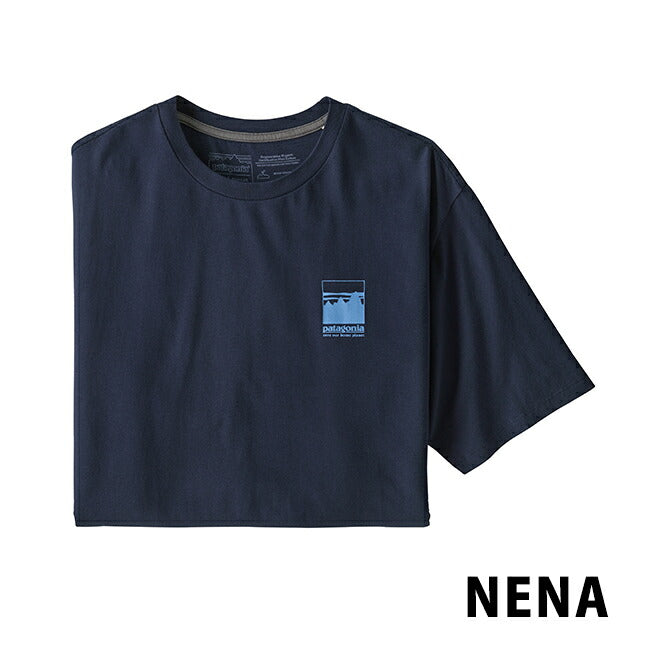 Patagonia パタゴニア M's Alpine Icon Regenerative Organic Certified Cotton T-Shir メンズアルパインアイコンリジェネラティブオーガニックコットンTシャツ 37400