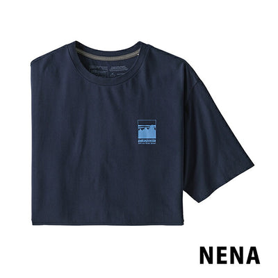 Patagonia パタゴニア M's Alpine Icon Regenerative Organic Certified Cotton T-Shir メンズアルパインアイコンリジェネラティブオーガニックコットンTシャツ 37400