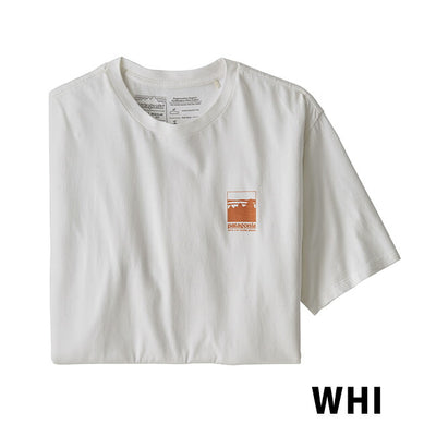Patagonia パタゴニア M's Alpine Icon Regenerative Organic Certified Cotton T-Shir メンズアルパインアイコンリジェネラティブオーガニックコットンTシャツ 37400
