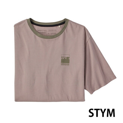 Patagonia パタゴニア M's Alpine Icon Regenerative Organic Certified Cotton T-Shir メンズアルパインアイコンリジェネラティブオーガニックコットンTシャツ 37400