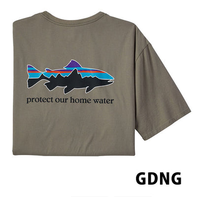 Patagonia パタゴニア M's Home Water Trout Organic T-Shirt メンズホームウォータートラウトオーガニックTシャツ 37547