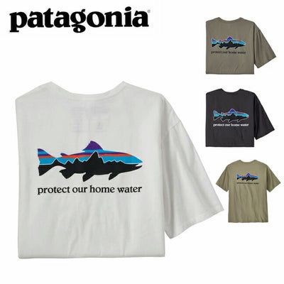 Patagonia パタゴニア M's Home Water Trout Organic T-Shirt メンズホームウォータートラウトオーガニックTシャツ 37547