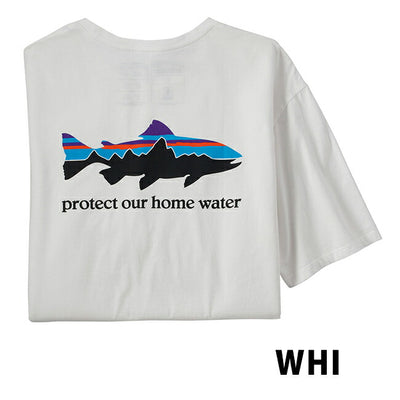 Patagonia パタゴニア M's Home Water Trout Organic T-Shirt メンズホームウォータートラウトオーガニックTシャツ 37547