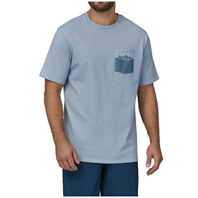 Patagonia パタゴニア M's Wild Waterline Pocket Responsibili-Tee メンズワイルドウォーターラインポケットレスポンシビリティー 37549
