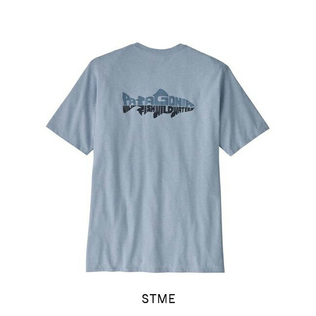 Patagonia パタゴニア M's Wild Waterline Pocket Responsibili-Tee メンズワイルドウォーターラインポケットレスポンシビリティー 37549