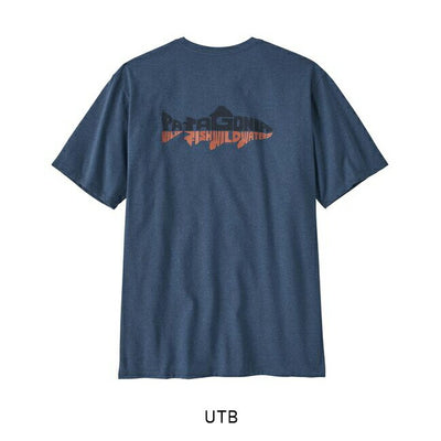 Patagonia パタゴニア M's Wild Waterline Pocket Responsibili-Tee メンズワイルドウォーターラインポケットレスポンシビリティー 37549