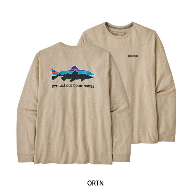 patagonia - Patagonia パタゴニア M's L/S Home Water Trout