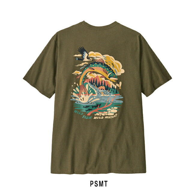 現代アート Patagonia パタゴニア M's Take a Stand Responsibili-Tee メンズ
